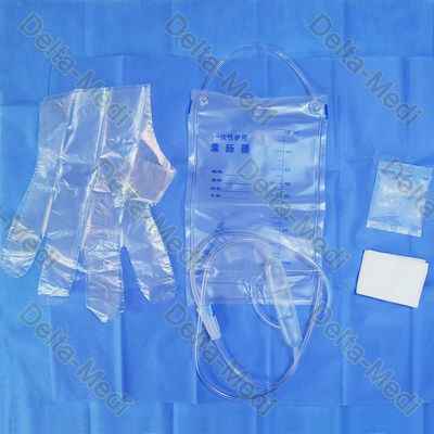 ชุดผ่าตัดทางการแพทย์แบบใช้แล้วทิ้งที่ปราศจากเชื้อ Enema Pack Enema Kit Bag Set