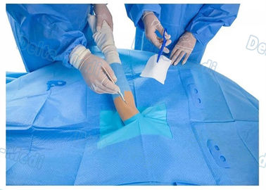 ผ้าม่านผ่าตัดที่ไม่มีรอยตริบด้านบนที่กำหนดเอง, Drapes ห้องปฏิบัติการที่มีฟิล์มแผล