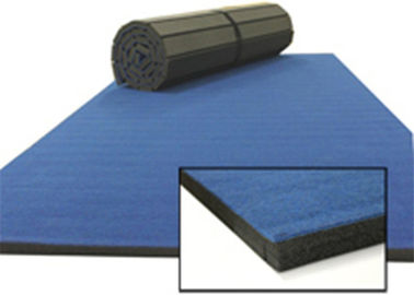 ยิมนาสติกสีฟ้า 50 มม. แผ่นรองพื้นเชียร์ลีดเดอร์ Velcro Connect