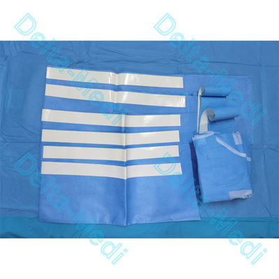 Ophthalmic Soft Non Woven Sterile Surgical Packs Water ผ่านไม่ได้